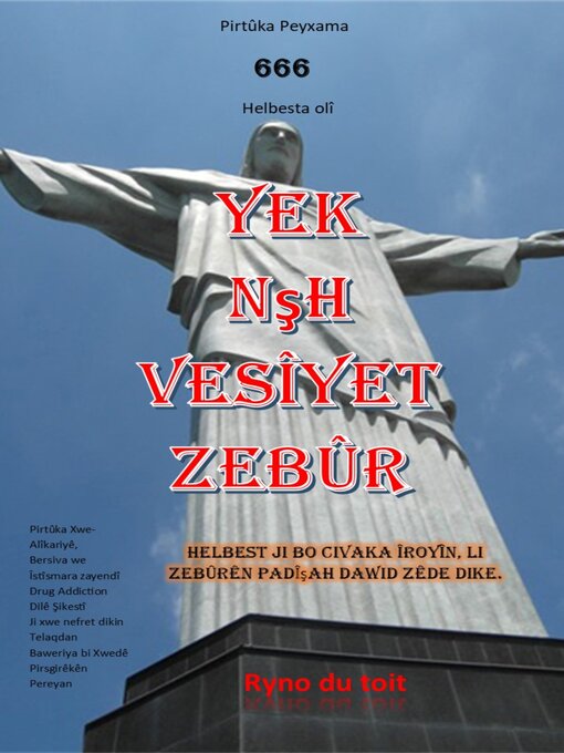 Title details for YEK Nşh Vesîyet Zebûr by Ryno du toit - Available